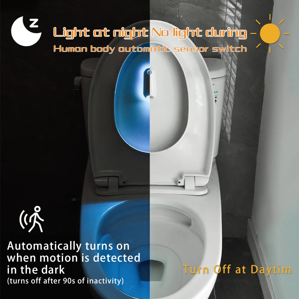 Luz noturna inteligente com sensor