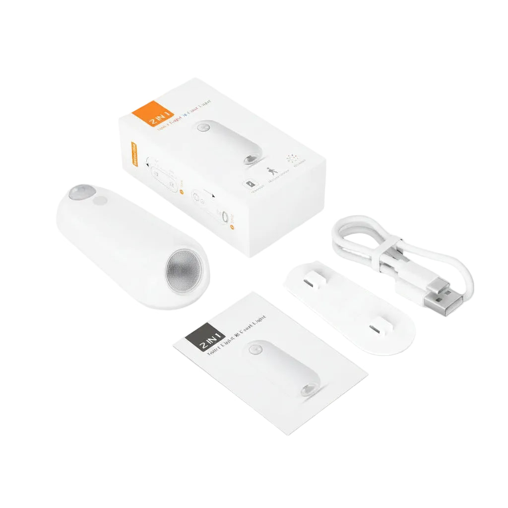 Luz noturna inteligente com sensor