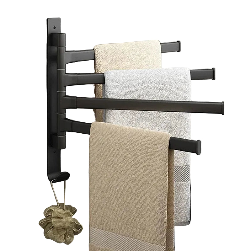 Suporte giratório para toalhas