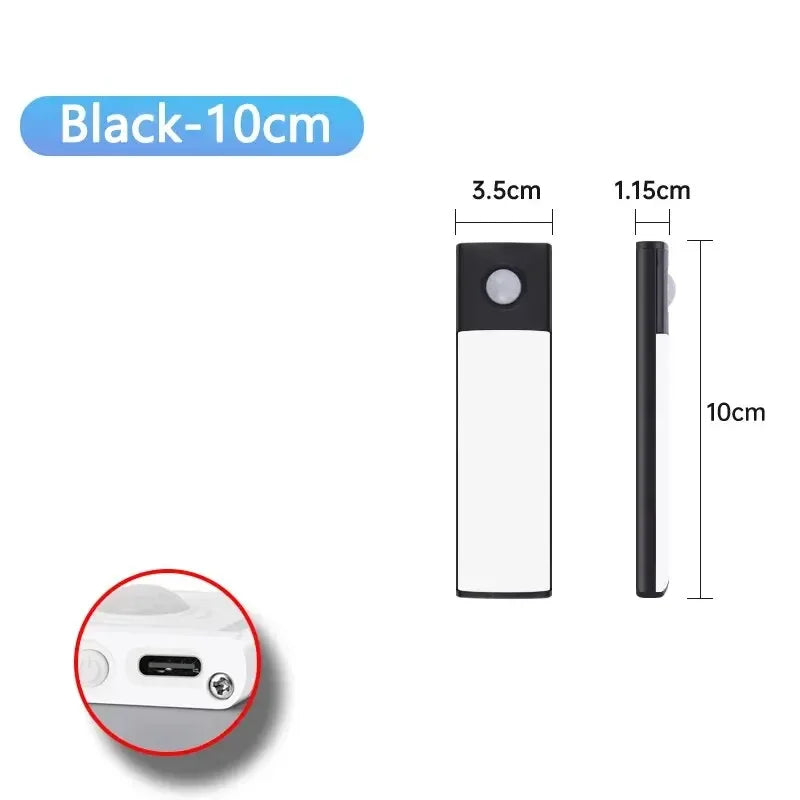 LED sem fio recarregável com sensor